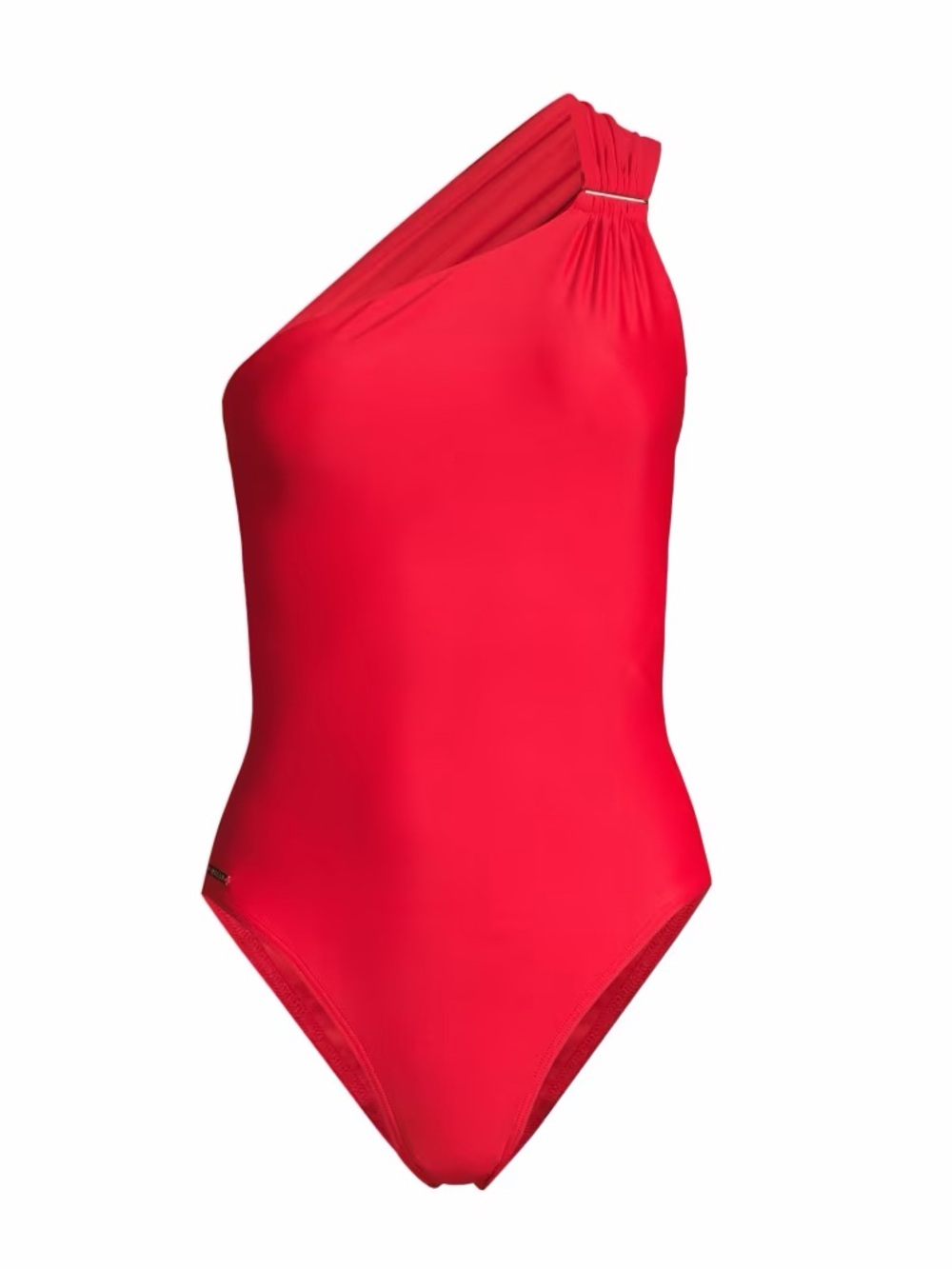 NWT Milly Carvico Vita One-Shoulder One-piece Swimsuit size Large